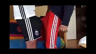 Straight buddies experimenting in narrative